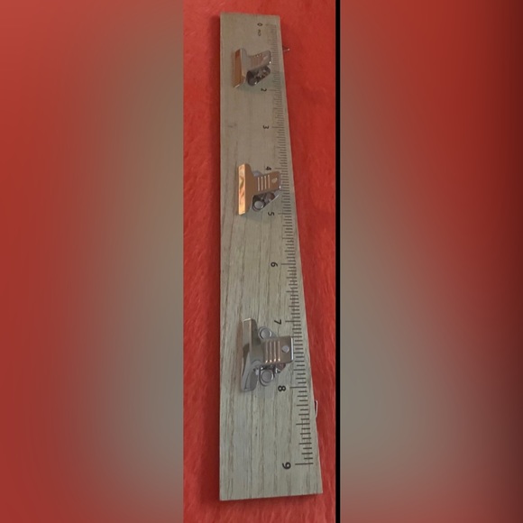 Photo Or Note display ruler 3 clips - Picture 2 of 6